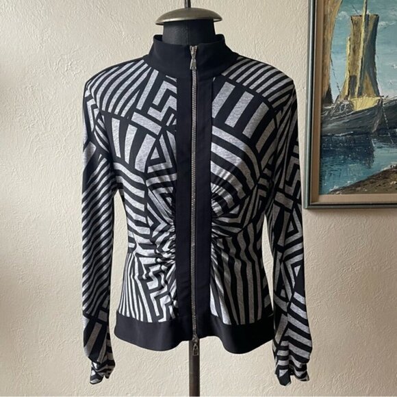 Joseph Ribkoff vintage zip up jacket size 10 - Picture 1 of 14